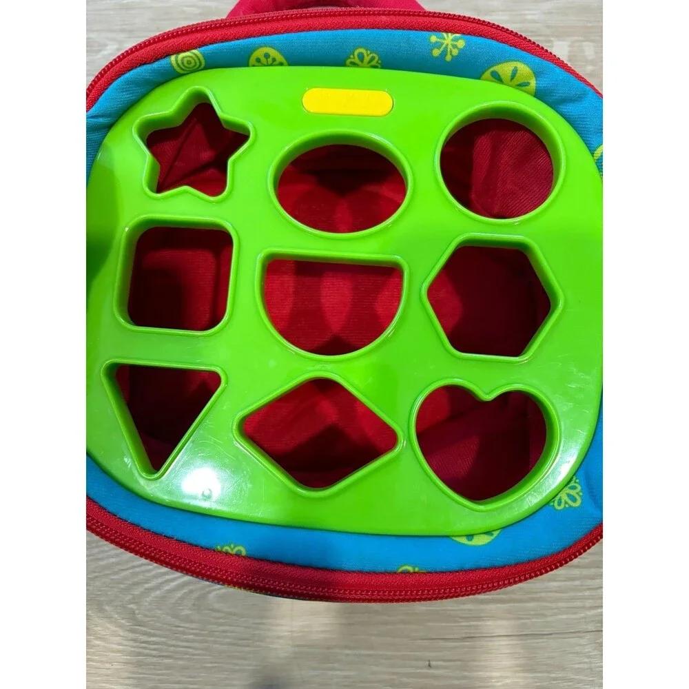 Melissa & Doug K's Kids Take-Along Shape Sorter Carry Toy With 2-Sided Activity